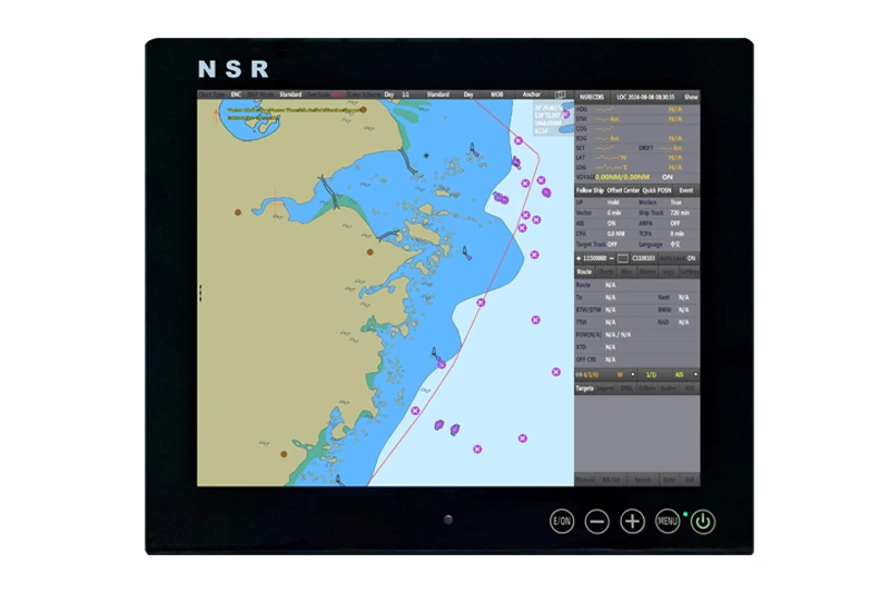 NSR NDU-190 Дисплей 19" сертифицированное морское оборудование NSR
